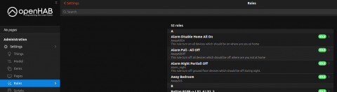 OpenHAB 3 - Rules